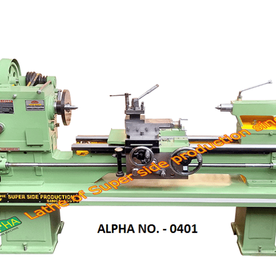 ( 1 ). "Alpha" No. 0401 = Seasoning Process & Sheet Theory & TESTING IN MANUFACTURING - INDIAN STANDARD = Heavy Duty Type Lathe Machine (Ex. Super Model) (Our New Technic)